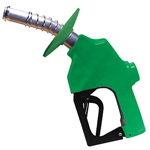 NOZZLE, TRUCK DIESEL, NO HOLD CLIP - GREEN