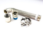 1.5IN FIREFLEX ELBOW 90 EZFIT X EZFIT, 18IN, STAINLESS STEEL