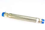 1.5IN FIREFLEX CONNECTOR, HEX MALE X M SWIVEL, 18IN LENGTH