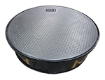 42IN COMPOSITE MANHOLE WITH 10IN SKIRT AND RING