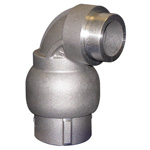 SWIVEL JOINT BUNA-N MAIN ANOD. 1 1/2 ALUM