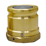 VAPOR ADAPTER BRASS 4X4 SWIVEL
