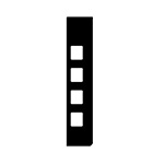 OVERLAY, SOFTKEY, ENC, RIGHT SIDE, BLACK WHITE