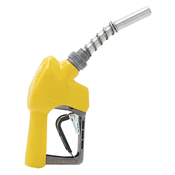 NOZZLE, DIESEL, XS, PRESSURE ACTIVATED, YELLOW