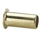 TUBING INSERT, BRASS, 3/8IN TUBE DIAMETER