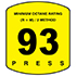 DECAL, 93 OCTANE BUTTON 500S