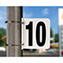 MINI POLE SIGN, #10