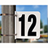 MINI POLE SIGN, #12