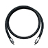HOSE, 3/4IN  X 8.5FT, WITH STRAIGHT SWIVEL, LOW PERM