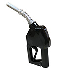 NOZZLE, 11AP UNLEADED WITHOUT HOLD-OPEN DEVICE - BLACK