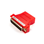 ADAPTER, NULL MODEM, DB25M-RJ45