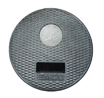 LID & SEAL, CAST IRON, BLACK