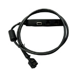 CABLE, P400/P200 USB ETHERNET/RS232 DONGLE 1.0M