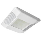 CANOPY FIXTURE, 86W, FLAT LENS, 120-277V, WHITE