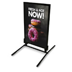 CURBSPRING SNAP FRAME SIGN, 28IN X 44IN