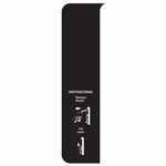 NOZZLE BLANK, SINGLE, RIGHT PANEL, ENCORE S