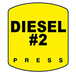 DIESEL 2 OCTANE BUTTON 500S DECAL