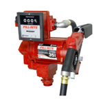 HI FLOW AC PUMP WITH METER AND AUTO NOZZLE