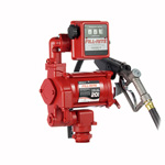 PUMP WITH METER AND MANUAL NOZZLE
