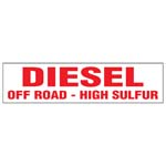 DECAL, OFF ROAD DIESEL