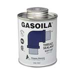 GASOILA SOFT-SET THREAD SEALANT, 0.5 PINT, BRUSH TOP CAN