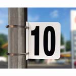 MINI POLE SIGN, #10