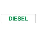 DECAL, KEROSENE, 3IN X 12IN, RED ON WHITE