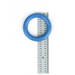 OUTLET TUBE O-RING, WAY IMETER FLUOROSILICONE,BLUE