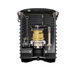 SPILL CONTAINER, DOUBLE WALL, REPLACEABLE POLY PRIMARY, WITH DRAIN