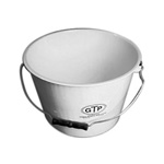 EPOXY BUCKET W/ GROUNDING CABLE, WHITE