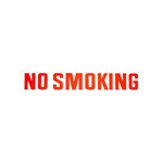 DECAL, IN-CAB NO SMOKING, 1.5INX6.5IN