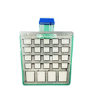 KEYPAD WITH BACK PLATE, ADA CRIND, E-CIM