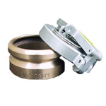 CAP & ADAPTER, MONITORING WELL, 4IN WITH .5IN HOLE