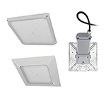 DIRECT MOUNT FIXTURE, CPY500, 120-277V,10V-HZ,WHITE