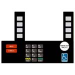 GLADZ 7000 IFSCN GENERIC KEYPAD
