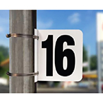 MINI POLE SIGN, #16