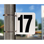 MINI POLE SIGN, #17