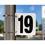 MINI POLE SIGN, #19