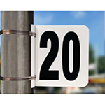 MINI POLE SIGN, #20